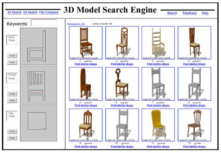 3D Model Search Engine